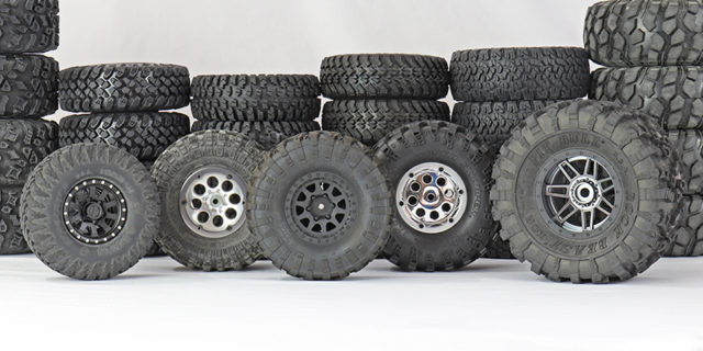 Scale R/C Wheels, Tires, and Foams – Inside Out